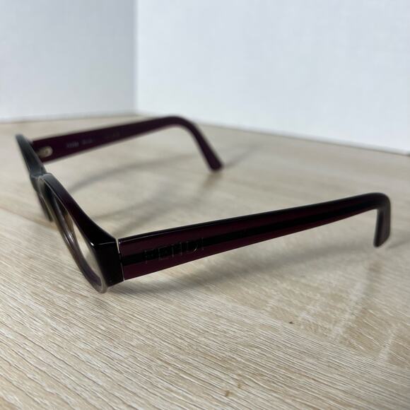 Fendi FS 236 Bordeaux Eyeglasses Purple Frames Only 52-19-140 Made in Italy main image 10